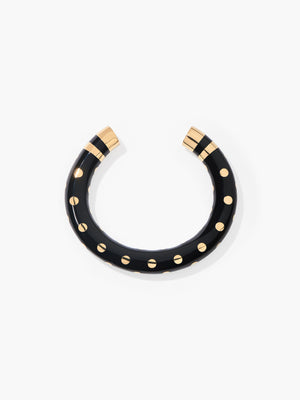 Positano black bangle