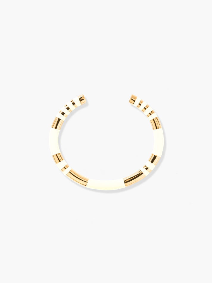 ﻿aurélie bidermann Jonc Positano ivoire SS19BR18MG
