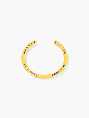 Positano yellow bangle