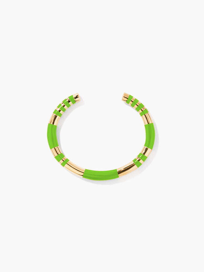 Positano lime green bangle