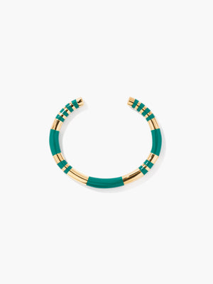 Positano emerald green bangle