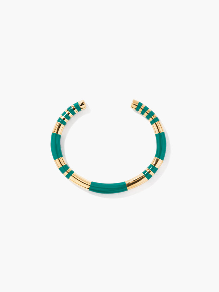 Positano emerald green bangle