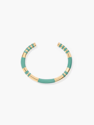 Positano linden green bangle