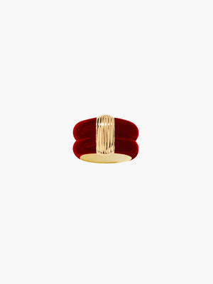 Burgundy Katt ring