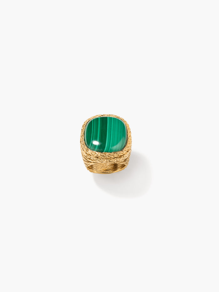 Bague Miki malachite