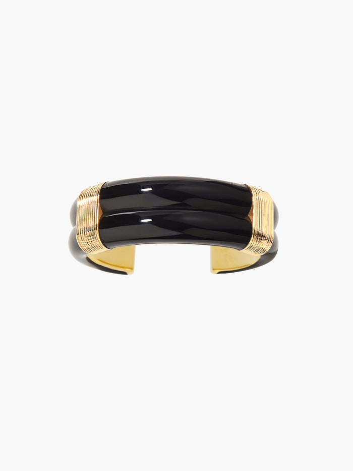 Bracelet Katt noir grand modèle