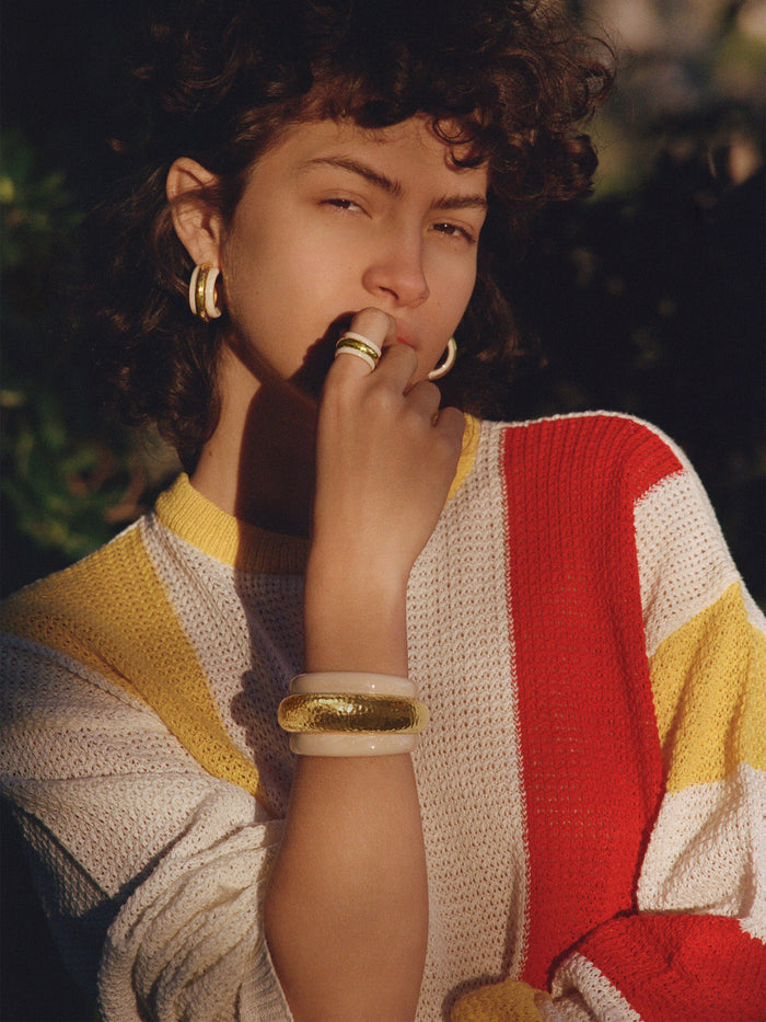 Nazca Ivory Cuff