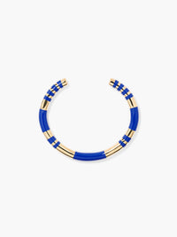 Positano lapis blue bangle
