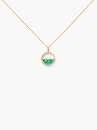 Emerald Mini Chivor Pendant