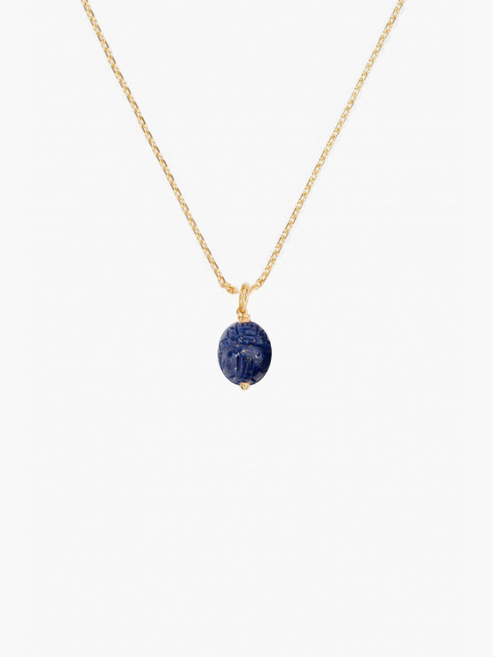 Pendentif Scarabée Lapis lazuli petit modèle