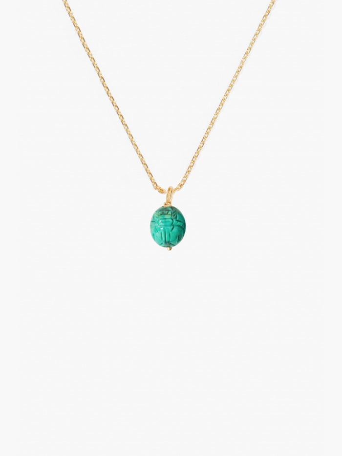 Pendentif Scarabée Turquoise petit modèle