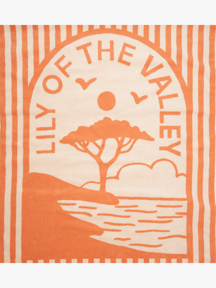 Beach towel Lily of the Valley