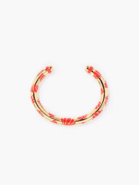 Jonc Positano rouge coquillages