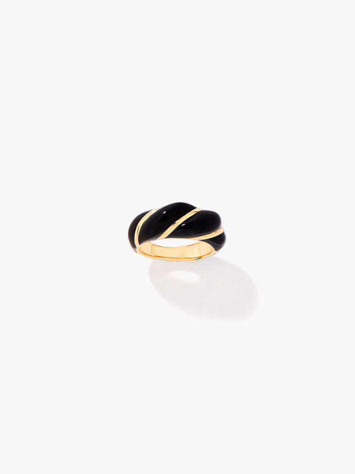 Bague Diana noire