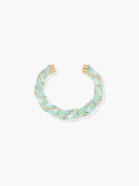 Translucent green Diana bangle