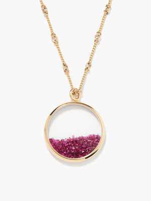 Rubies Chivor pendant