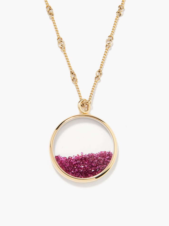 aurélie bidermann Pendentif Chivor Rubis CHISA01RU YG