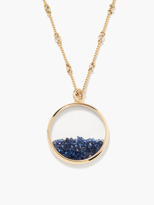 Blue Sapphires Chivor pendant