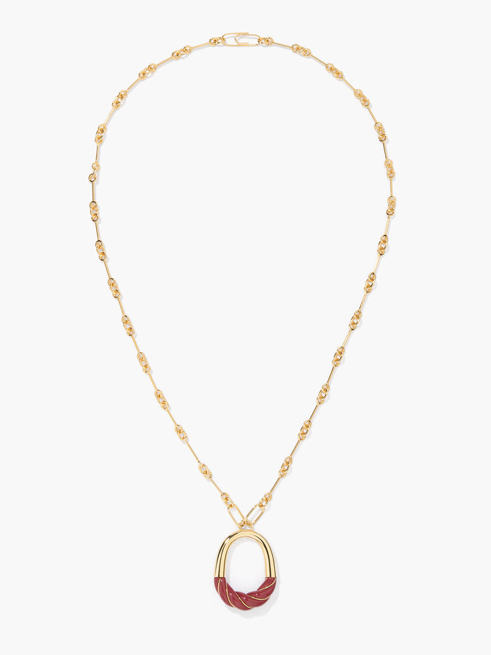 Diana Brown Long Necklace