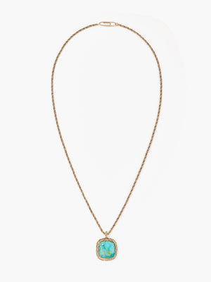 Sautoir Miki turquoise