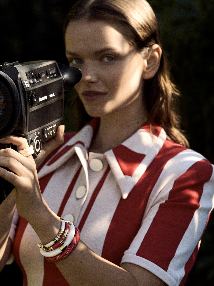 Jonc Diana vermillon