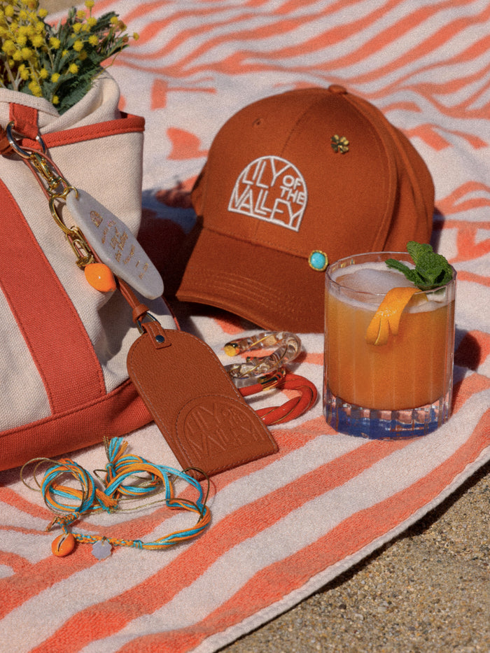 Lily of the Valley orange Merco Honolulu bracelet