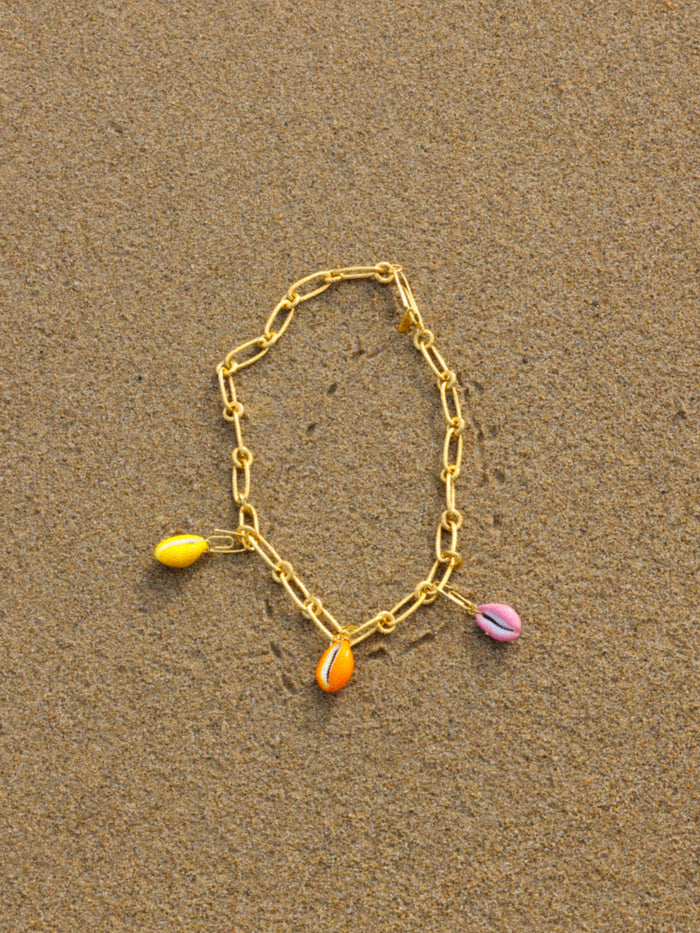 Collier Noisette bar à charms