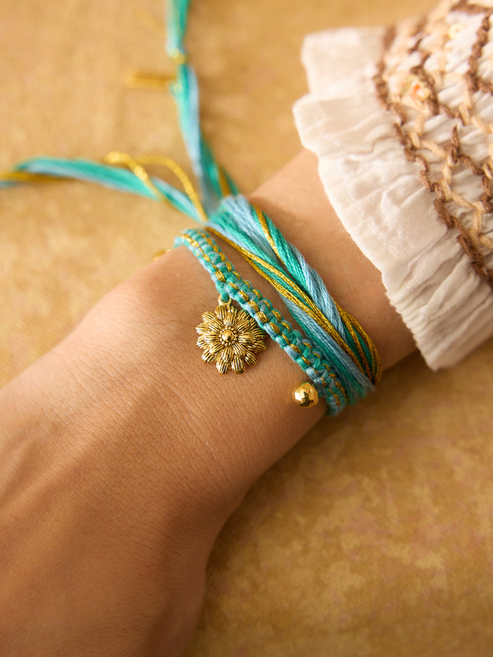 Bracelet Honolulu turquoise taille enfant
