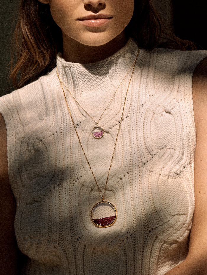 Pendentif Chivor Rubis