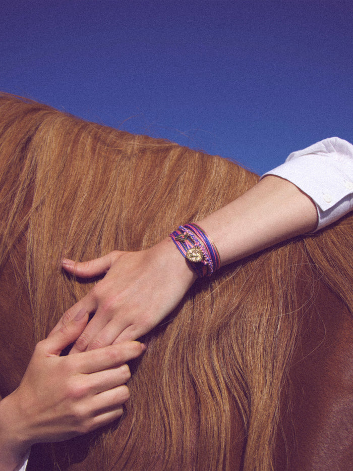 Honolulu bracelet Aurélie Bidermann x Longines Paris Eiffel Jumping