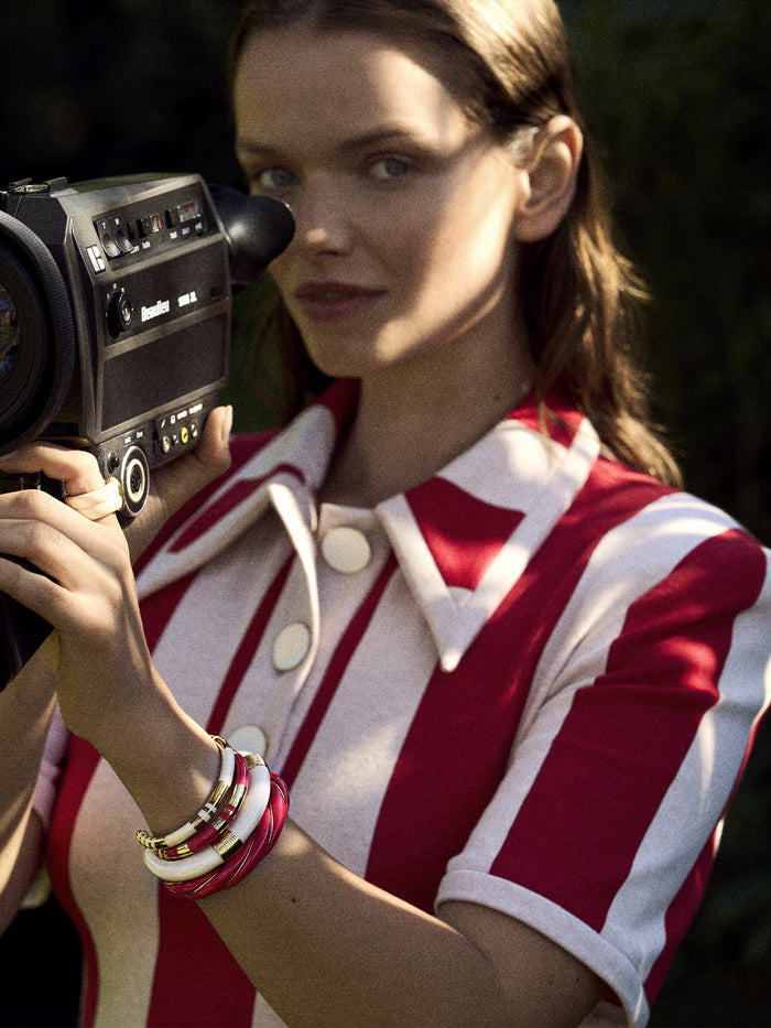 Positano ivory bangle