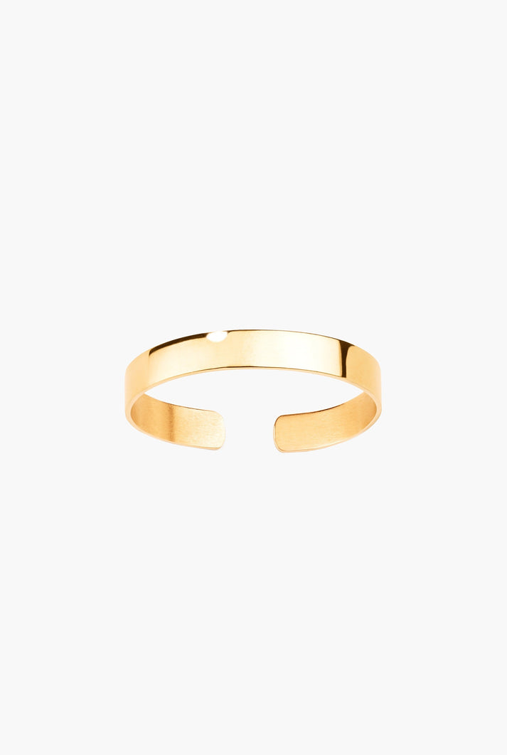 aurélie bidermann Jonc en or jaune à personnaliser moyen modèle ESCBR01 YG MM