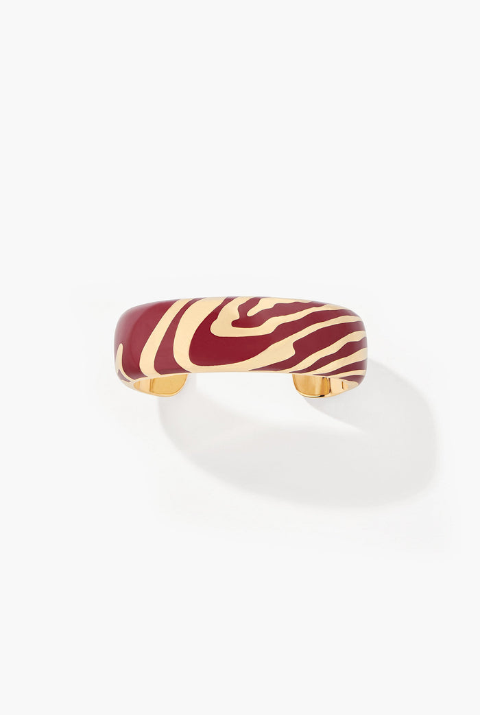 Liwa burgundy cuff